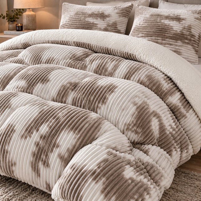 Set Pilotă Premium 3 Piese – Groasă & Pufoasă – 200x230 cm, Cod: LXY2