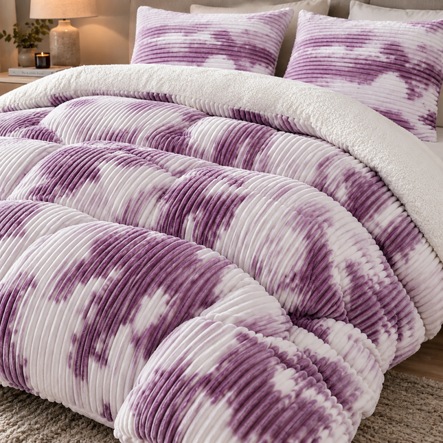 Set Pilotă Premium 3 Piese – Groasă & Pufoasă – 200x230 cm, Cod: LXY1