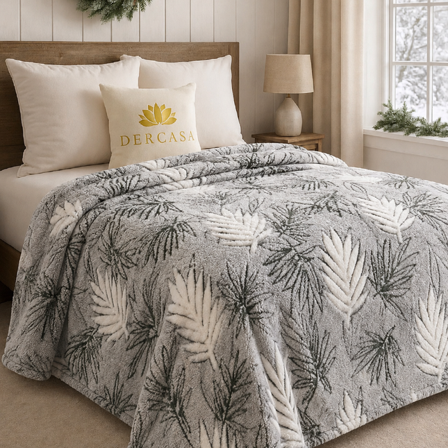 Pătură pufoasă din fleece premium – 200 x 230 cm, Cod: DEC11