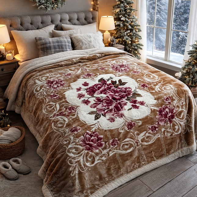 Pătură groasă și moale Deluxe, 200x230 cm, 3.5 kg, Cod: PGD42