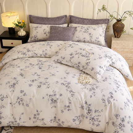 Lenjerie de Pat Soft Touch tip Finet | 6 Piese | Premium Collection, Cod: S-H-75