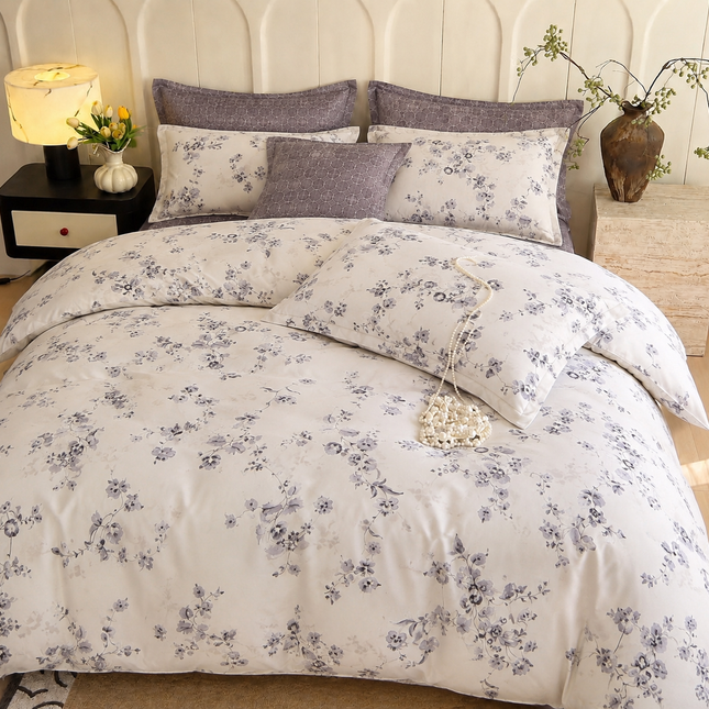 Lenjerie de Pat Soft Touch tip Finet | 6 Piese | Premium Collection, Cod: S-H-75