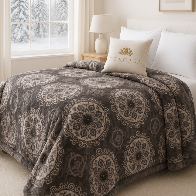 Pătură groasă și moale Deluxe, 200x230 cm, 4 kg, Cod: PGD44