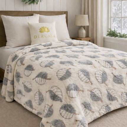 Pătură pufoasă din fleece premium – 200 x 230 cm, Cod: DEC2