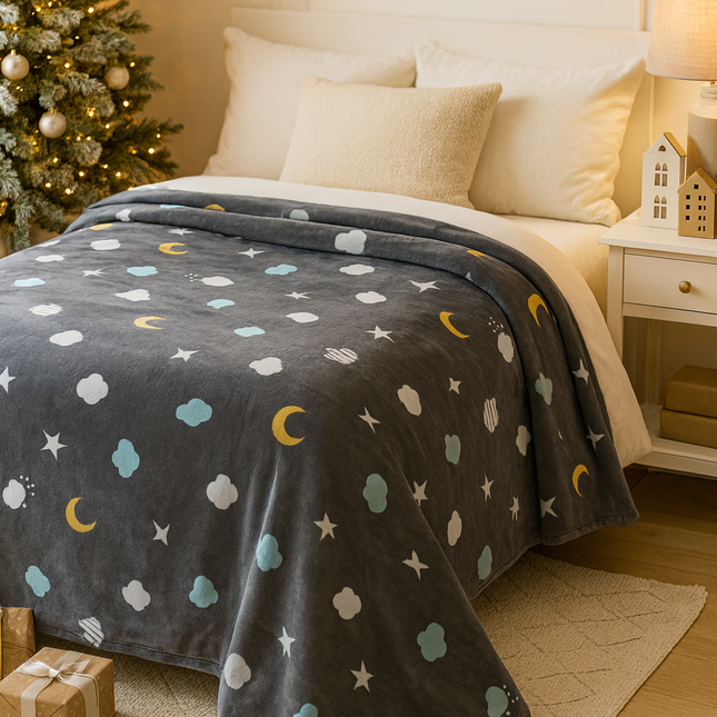 Pătură pufoasă din fleece premium – 200 x 230 cm, Cod: DEG5