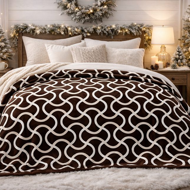 Pătură pufoasă din fleece premium – 200 x 230 cm, Cod: DEG2