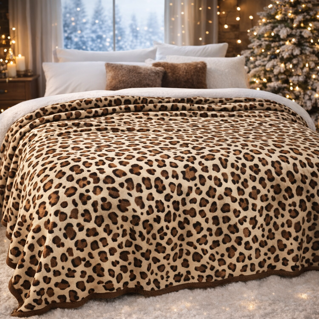 Pătură pufoasă din fleece premium – 200 x 230 cm, Cod: DEG10