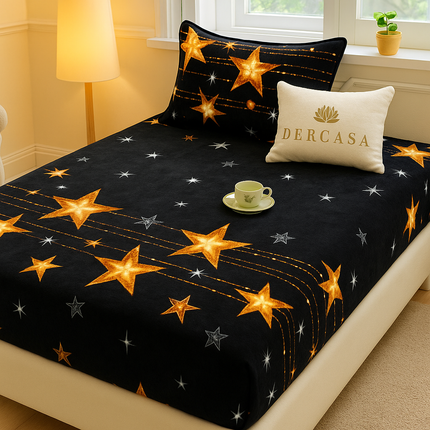 Husa de pat cu elastic COCOLINO+ 2 fete de perna Cod: SSC11