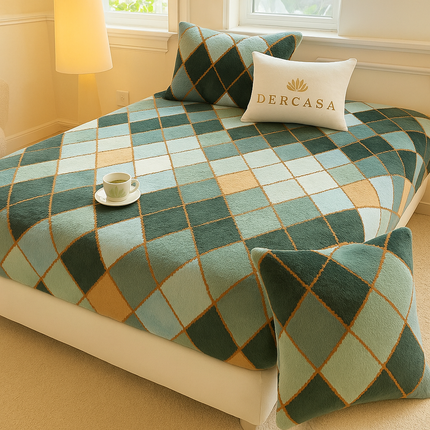 Husa de pat cu elastic COCOLINO+ 2 fete de perna Cod: SSC2