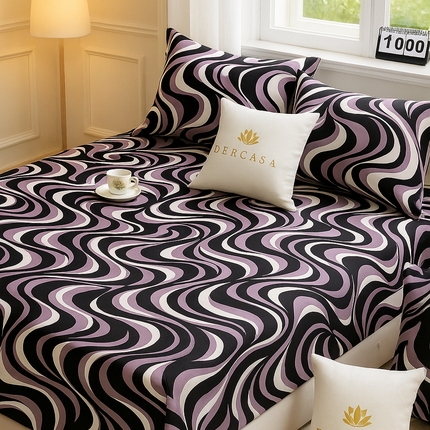 Husa de pat cu elastic COCOLINO+ 2 fete de perna Cod: SSC7