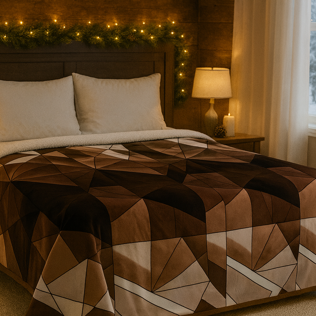 Pătură pufoasă din fleece premium – 200 x 230 cm, Cod: DEG19