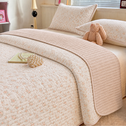 Cuvertură Matlasată +2 fețe de pernă Premium Soft Touch, dublă, 230×240 cm, Cod: CSTK2