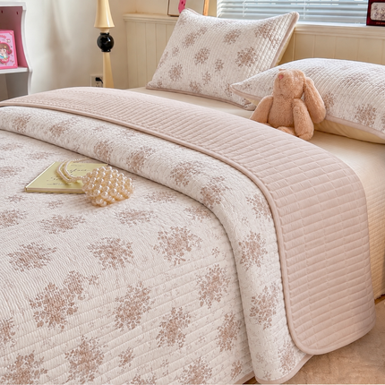 Cuvertură Matlasată+2 fețe de pernă Premium Soft Touch, dublă, 230×240 cm, Cod: CSTK4