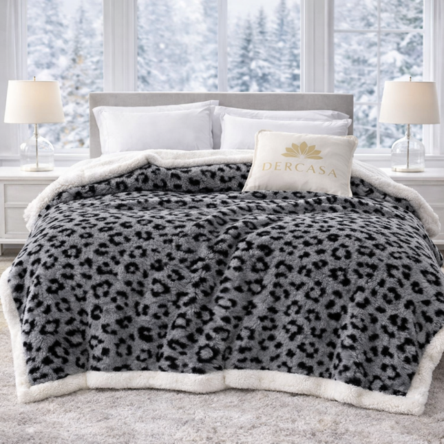 Pătură Cocolino cu Blăniță Sherpa, moale, dublă 200x230 cm cod: EXY81