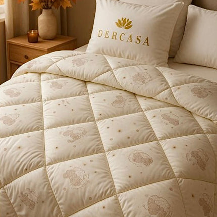 Pilotă din lână naturală Wooltex, Premium , 180x220 cm – Fabricată în România, Cod: LWT4