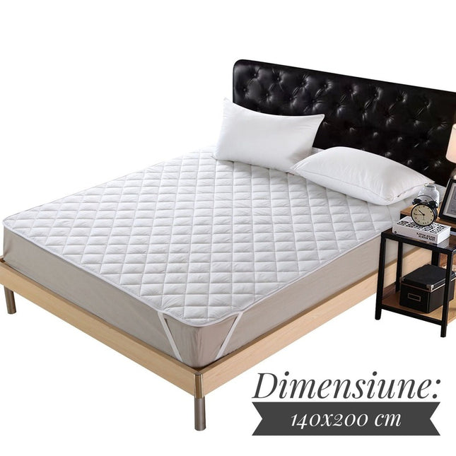 Protectie matlasata ultrasonic, impermeabila 140x200 cm