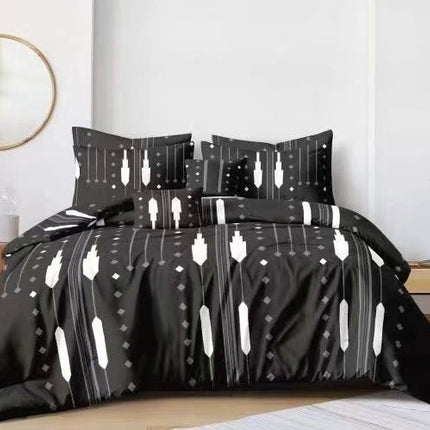 Lenjerie de pat Bumbac satinat SUPERIOR cu două fețe Cod: SK127