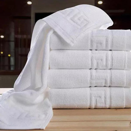 Set de 20 prosoape Hoteliere din bumbac 100% cu putere mare de absortie albe – 50 x 90 cm Elegance