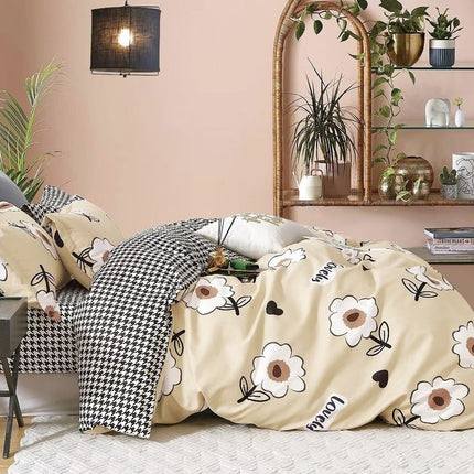 Lenjerie de Lux Bumbac Finet, 6 piese, pat dublu, Cod: BSP39