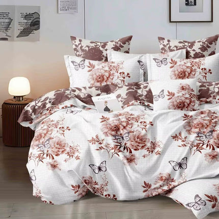 Lenjerie de pat Bumbac satinat SUPERIOR cu două fețe Cod: SK122
