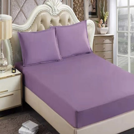 Husă elastic tercot + 2 fețe de pernă + PĂTURĂ cu blăniță Cod: HTP9