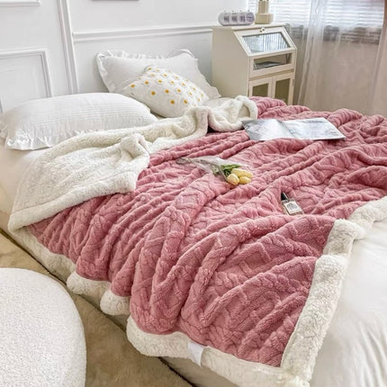 Husă elastic tercot + 2 fețe de pernă + PĂTURĂ cu blăniță Cod: HTP10