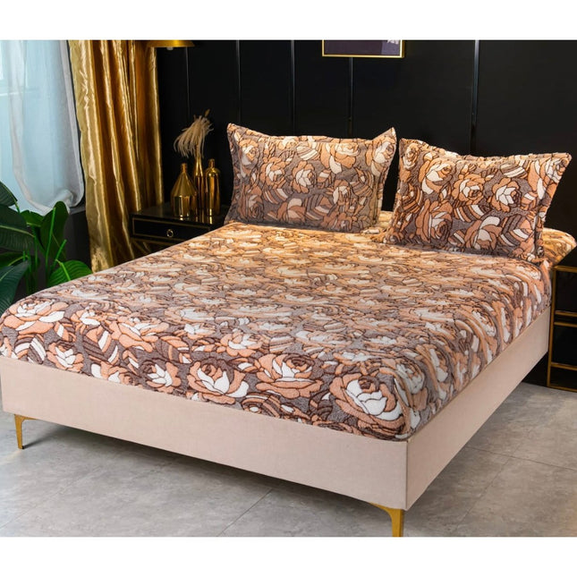 Husa de pat cu elastic COCOLINO+ 2 fete de perna Cod: HCP5