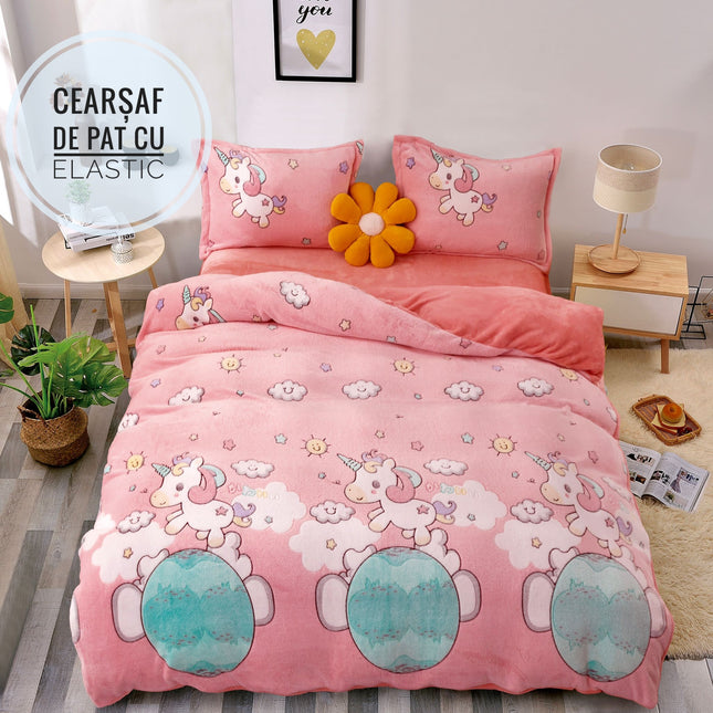 Lenjerie de pat Cocolino-cearșaf de pat cu elastic Cod: CK4